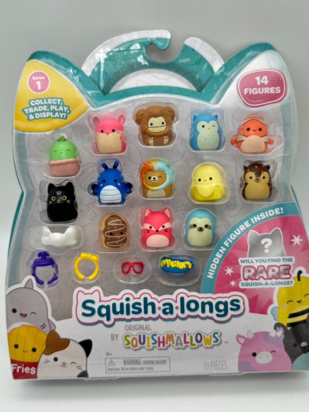 Squish-a-longs Squishmallows Series 1 (14) 1 inch Mini-Squish with Accessories